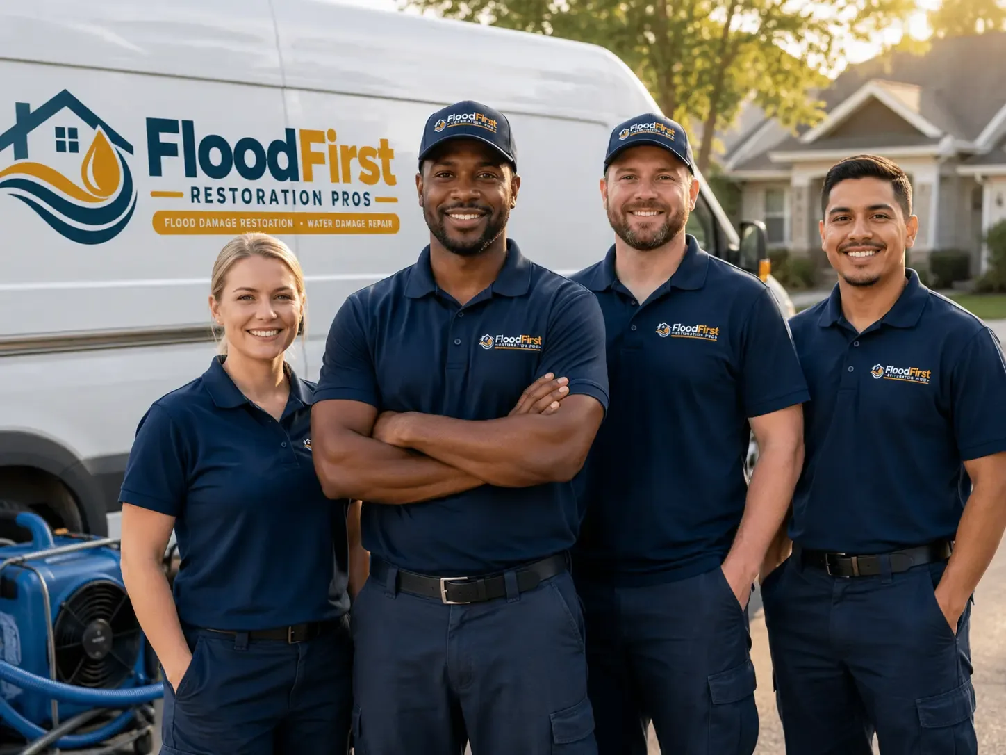 Flood Damage Restoration company in Waves, NC